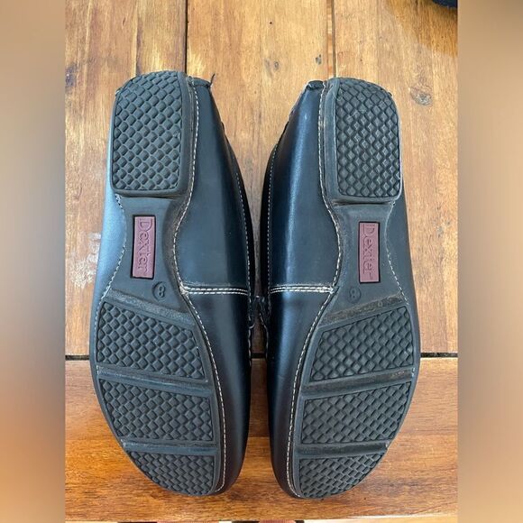 Dexter Comfort Memory Foam Boys Slip On Dress Shoes Black Size 8 - Picture 2 of 5